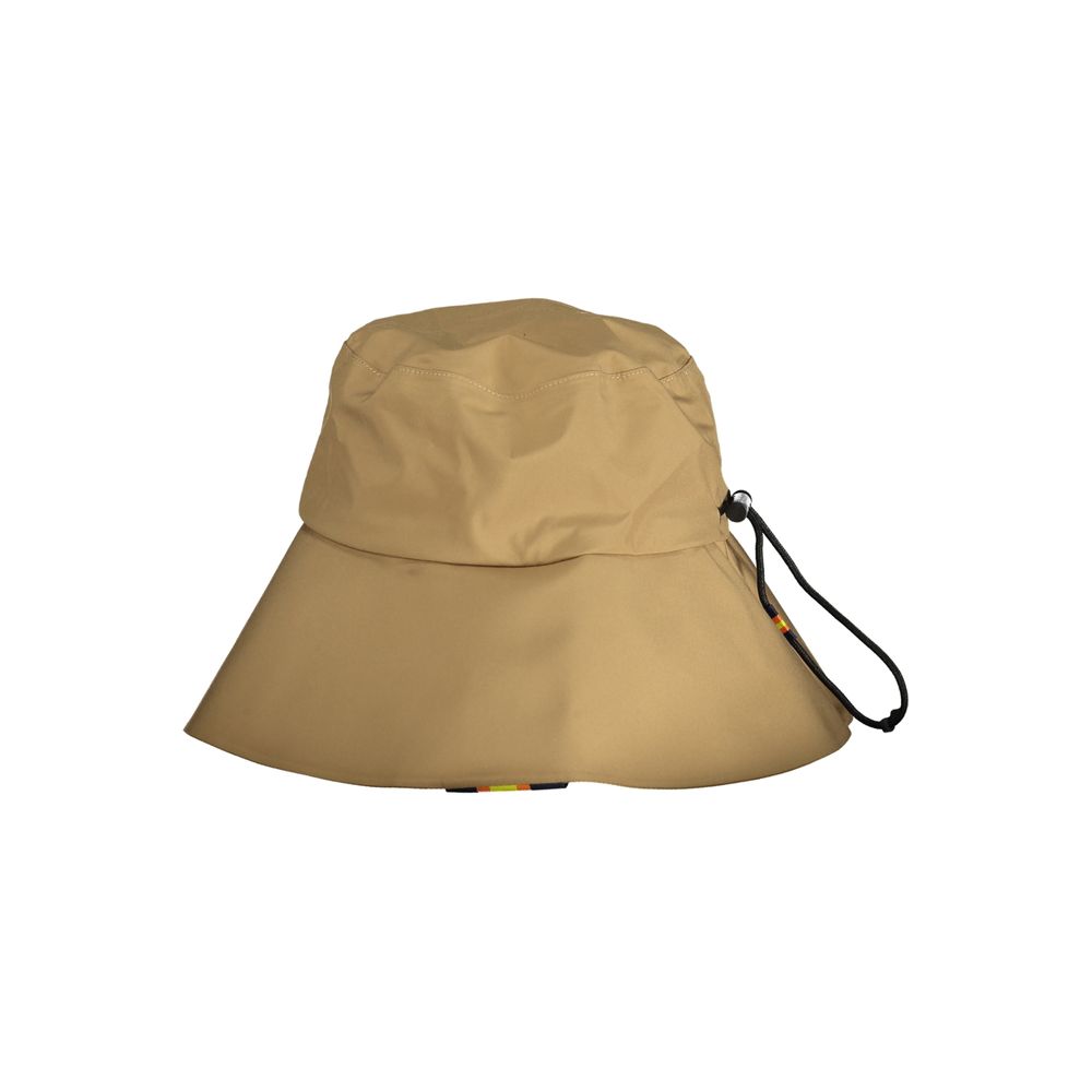 Brown Polyester Women Hat - ventzia