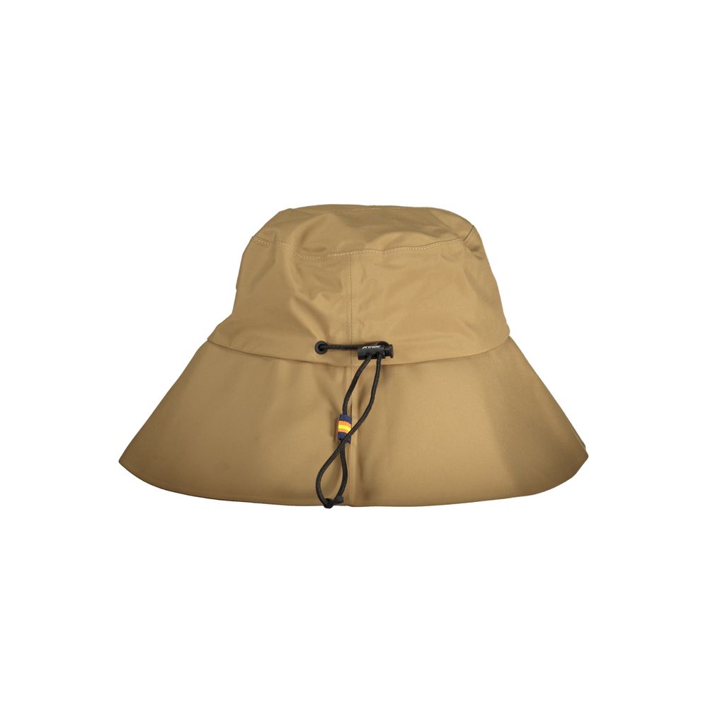 Brown Polyester Women Hat - ventzia
