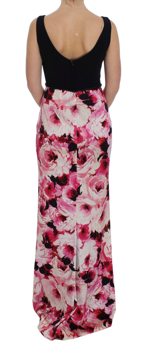 Floral Elegance Sheath Long Dress - ventzia