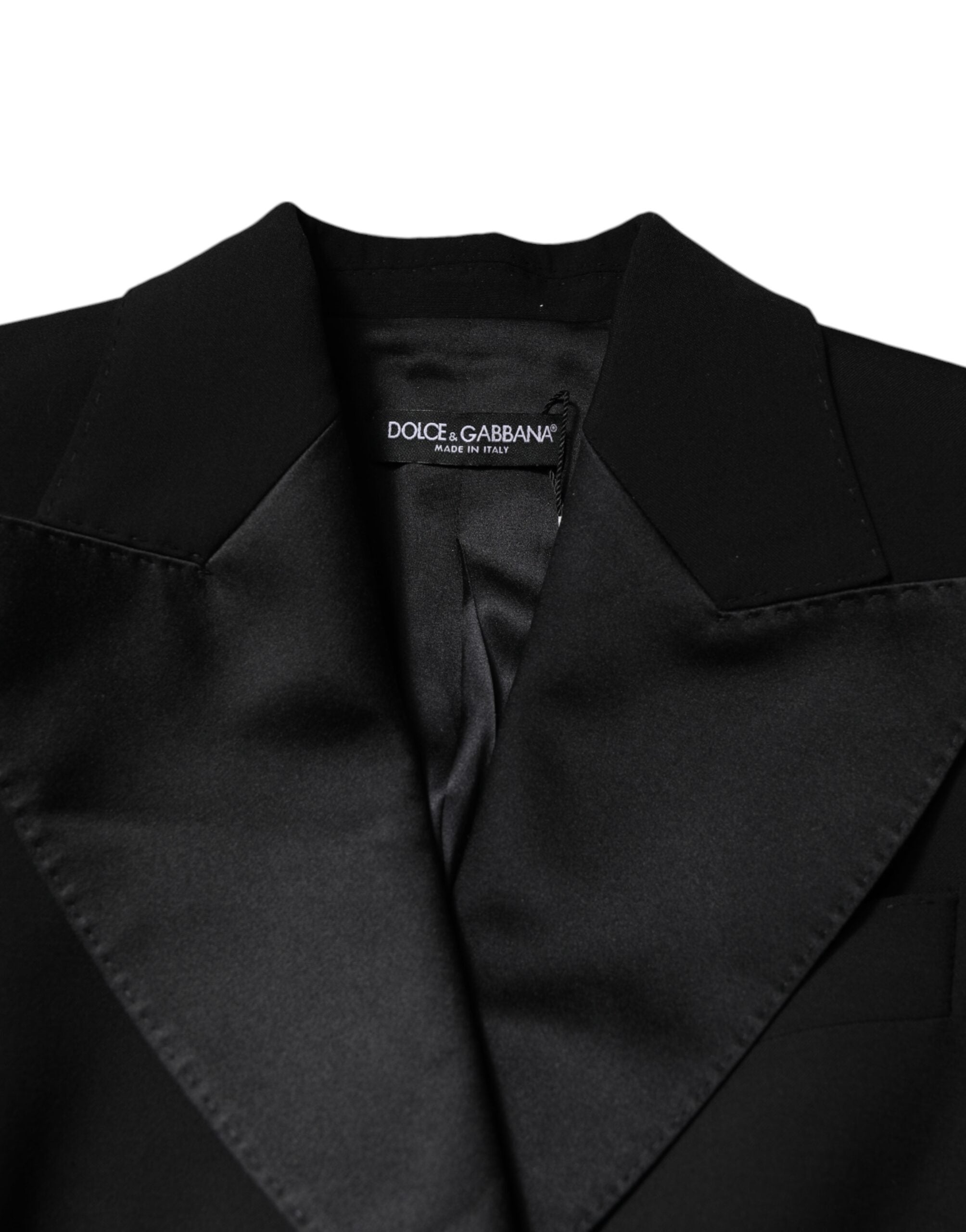 Black Wool Jumpsuit Dress Women Coat Jacket - ventzia