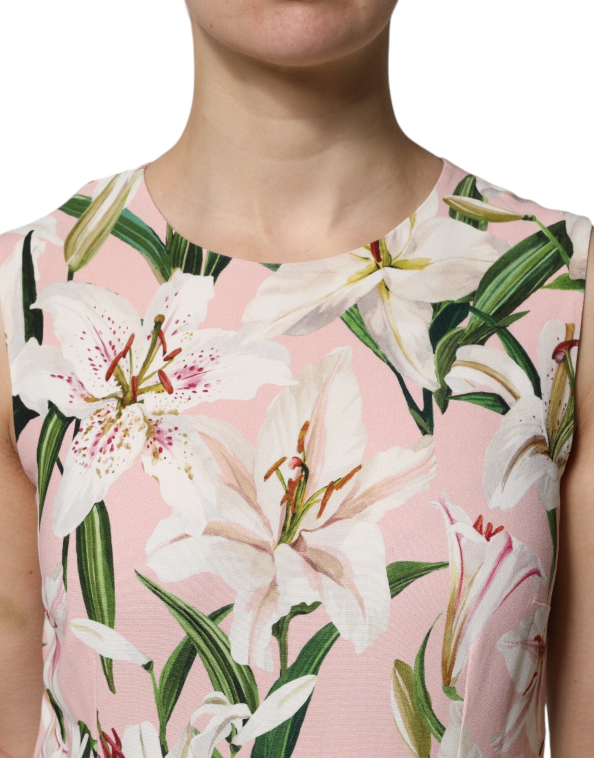Multicolor Floral Print Round Neck Tank Top - ventzia