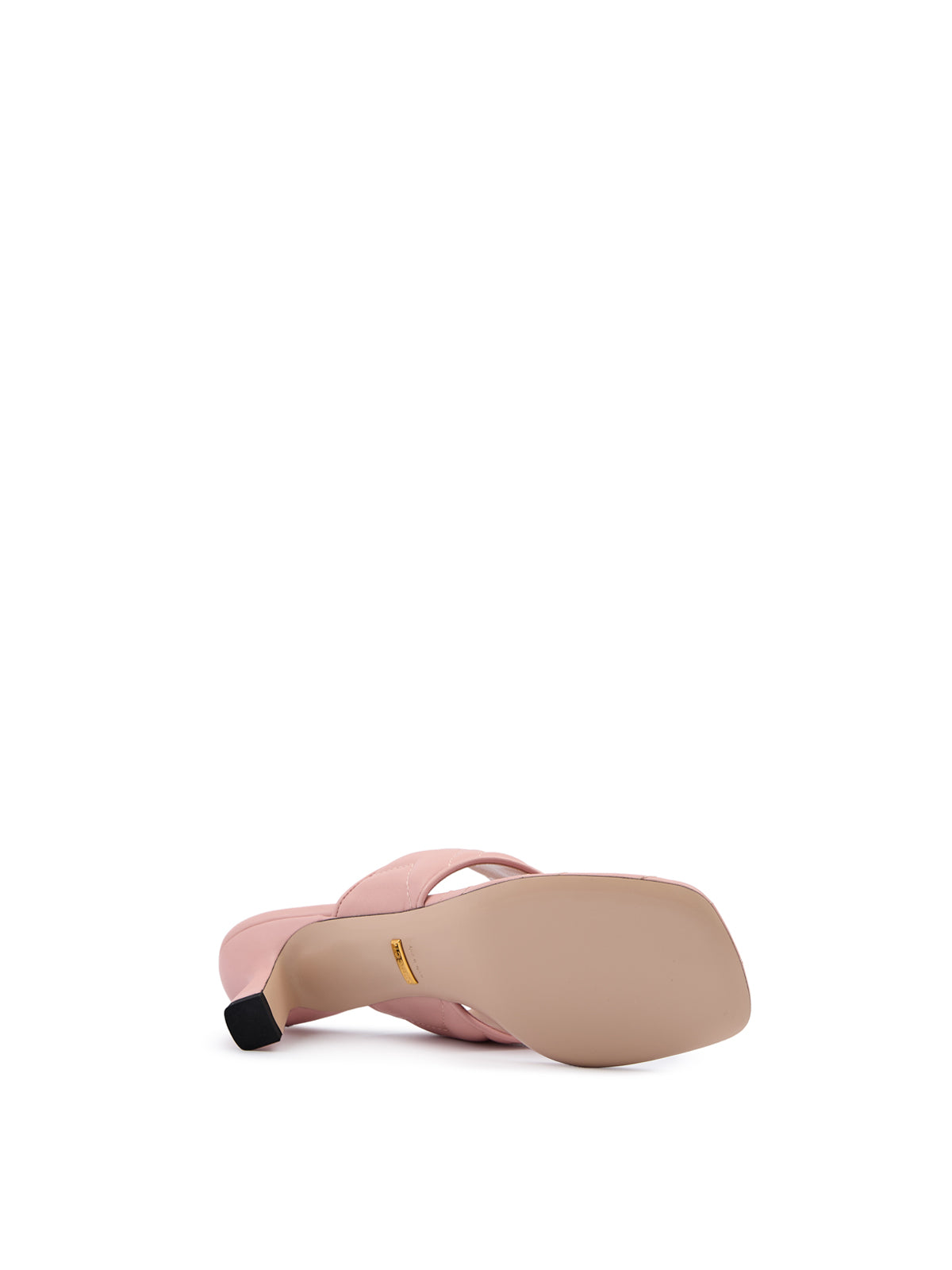 Mystic Pink Nappa Charlotte Leather Sandals - ventzia