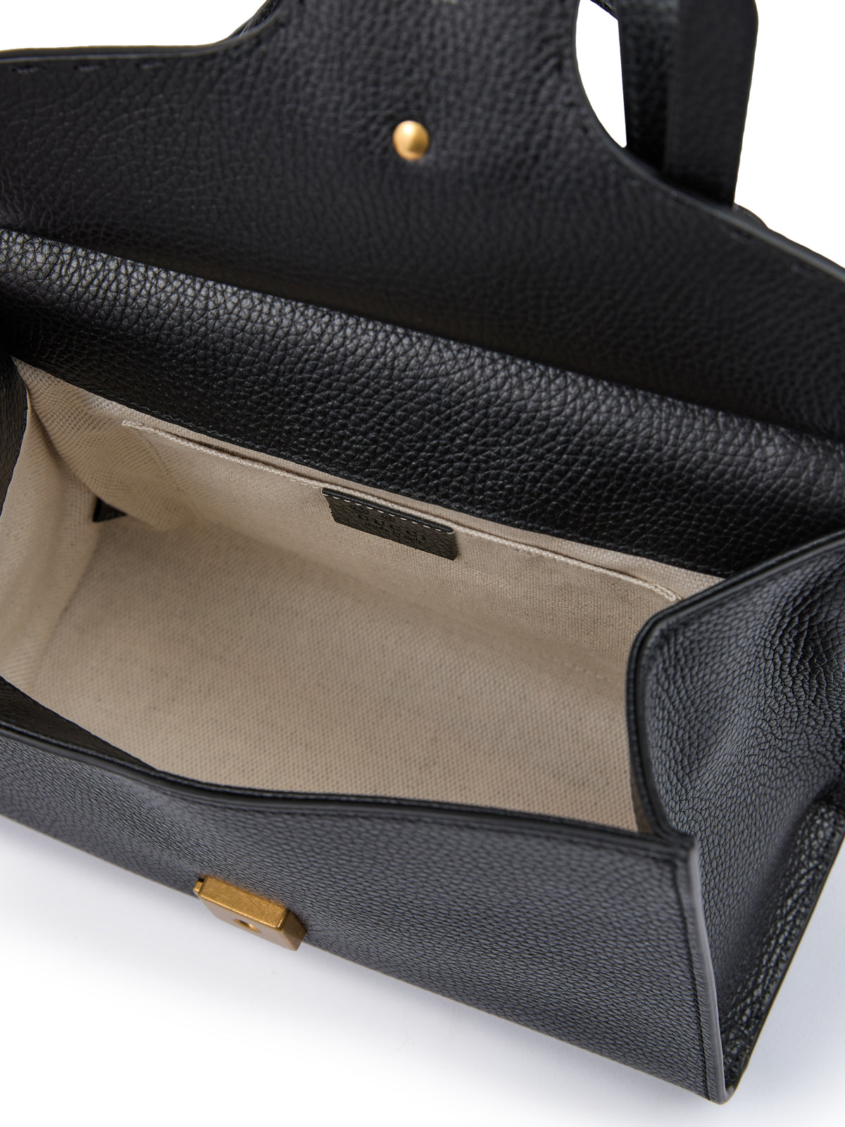 Black Leather GG Marmont Handbag - ventzia