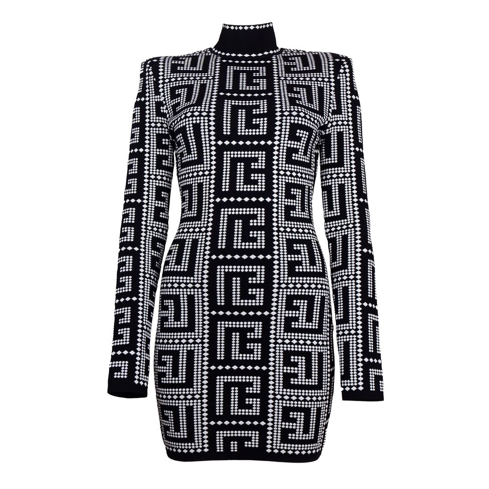 Black Viscose Dress - ventzia