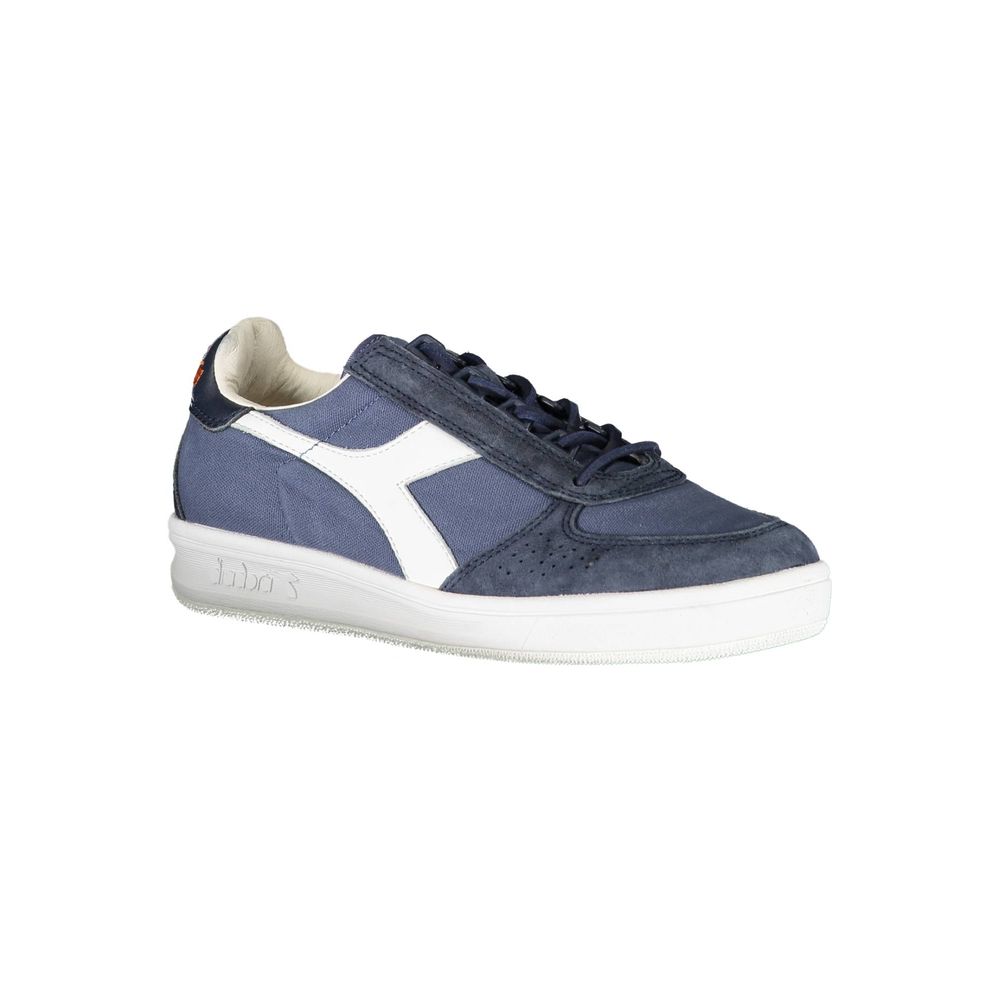 Blu Leather Women Sneaker - ventzia