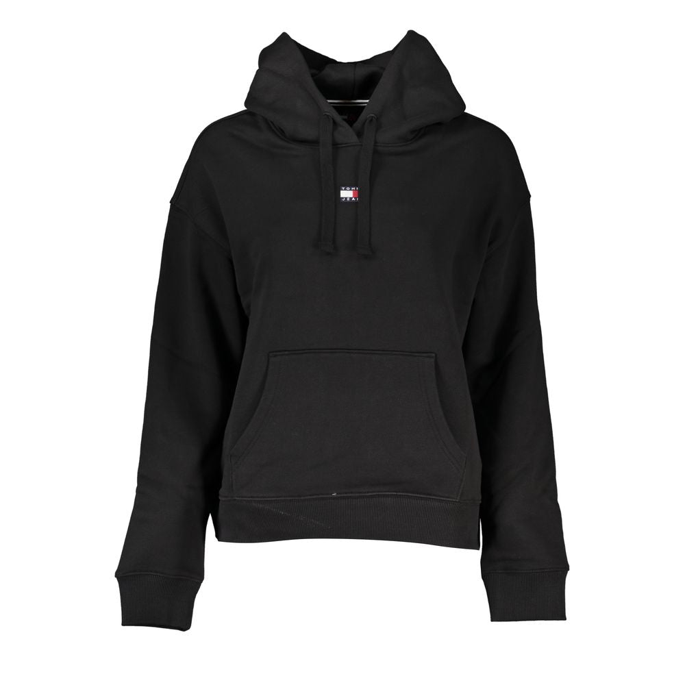 Black Cotton Women Sweater - ventzia