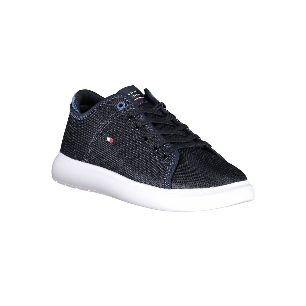 Blu Polyester Men Sneaker - ventzia