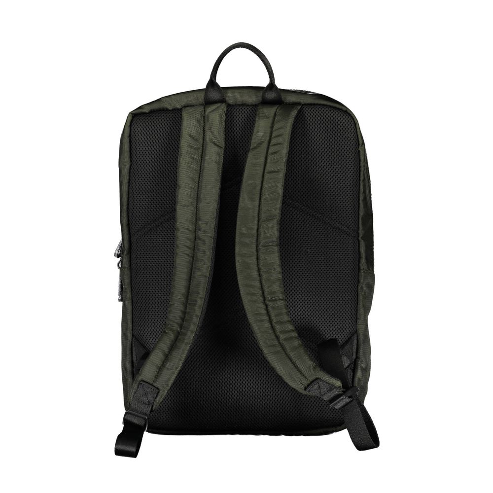 Green Polyester Backpack
