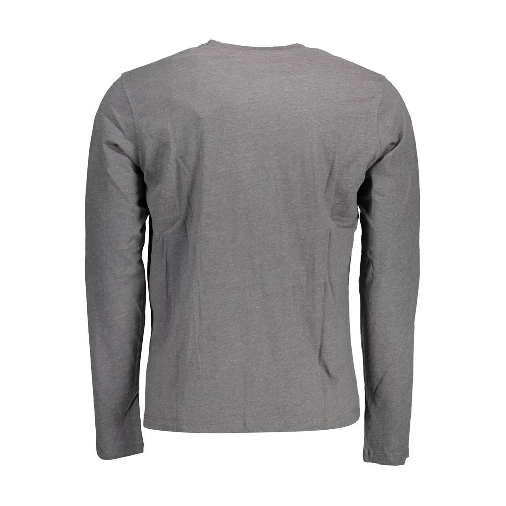 Grigio Cotton Men T-Shirt - ventzia
