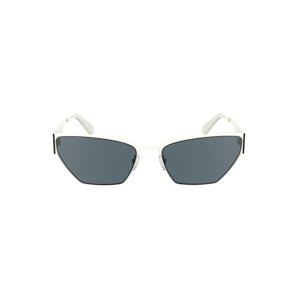 White Metal Women Sunglasses - ventzia