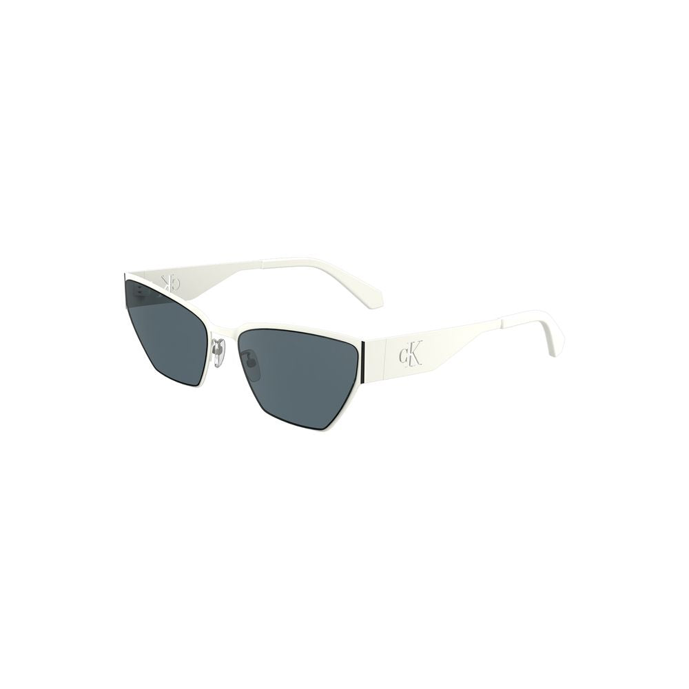 White Metal Women Sunglasses - ventzia