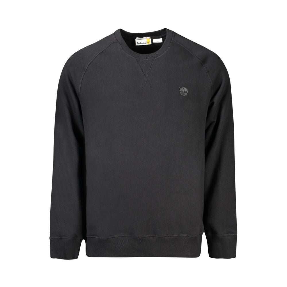 Black Cotton Sweatshirt