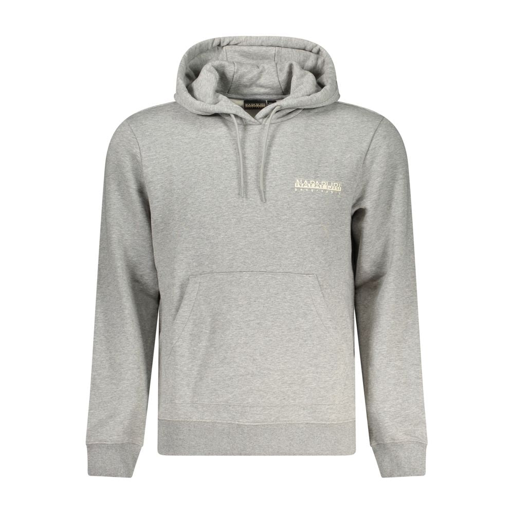 Grigio Cotton Men's Hoodie - ventzia