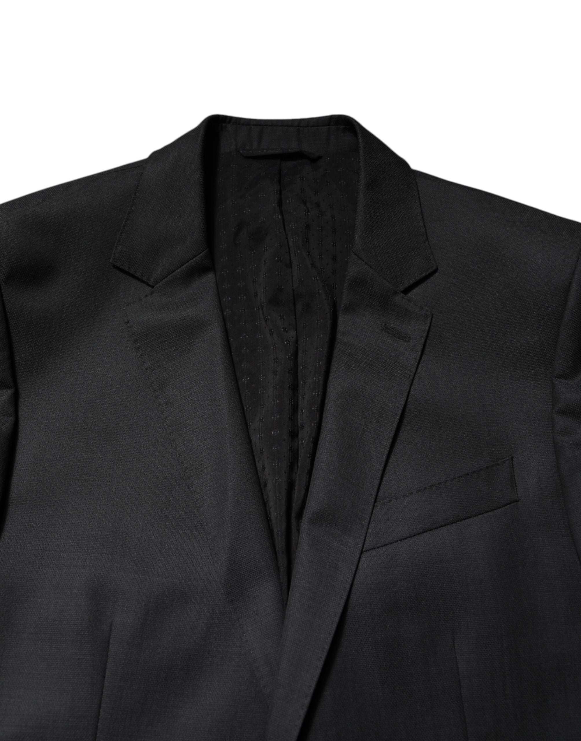Dark Gray MARTINI 2 Pc Single Breasted Suit - ventzia