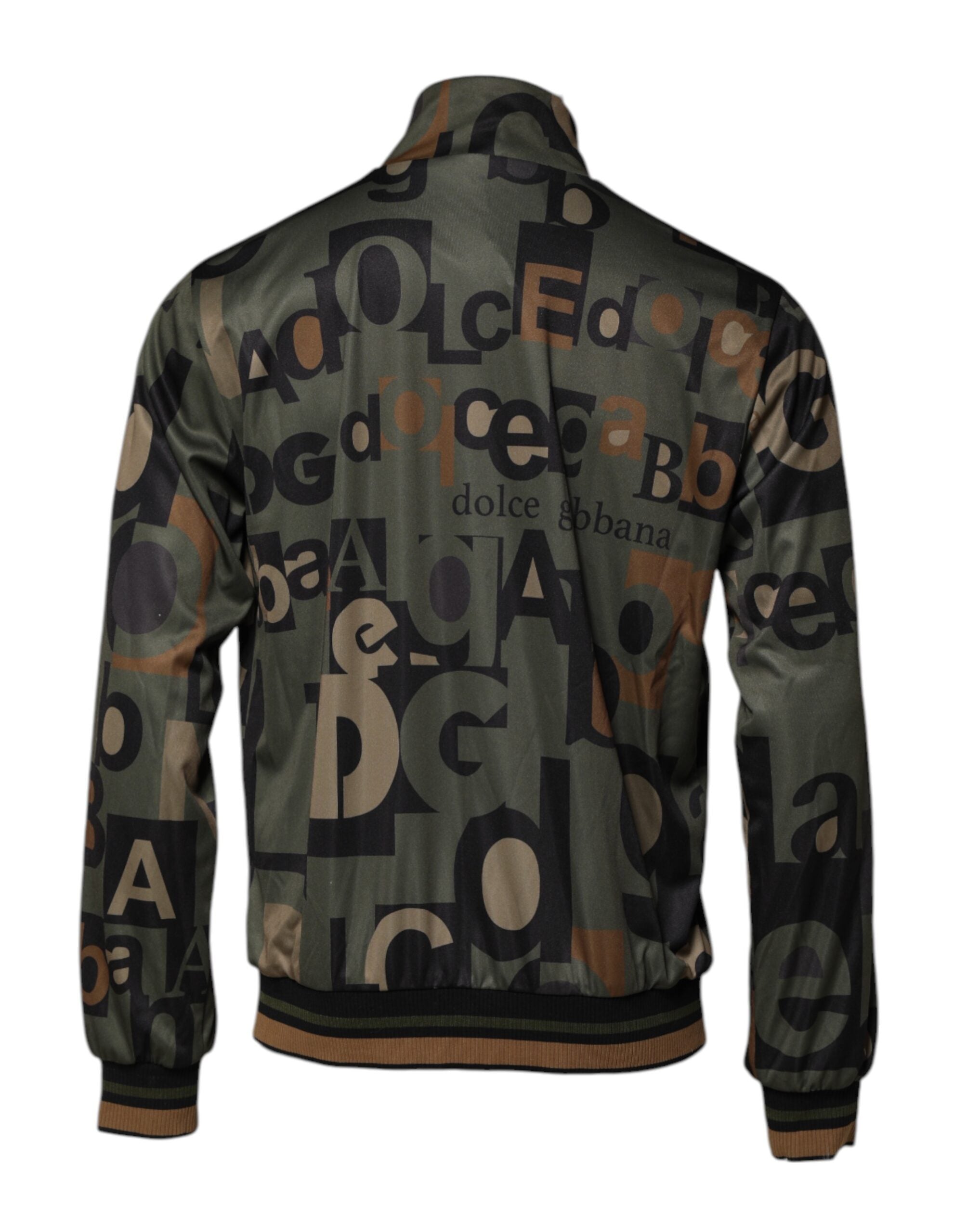 Multicolor Logo Full Zip Men Bomber Sweater - ventzia