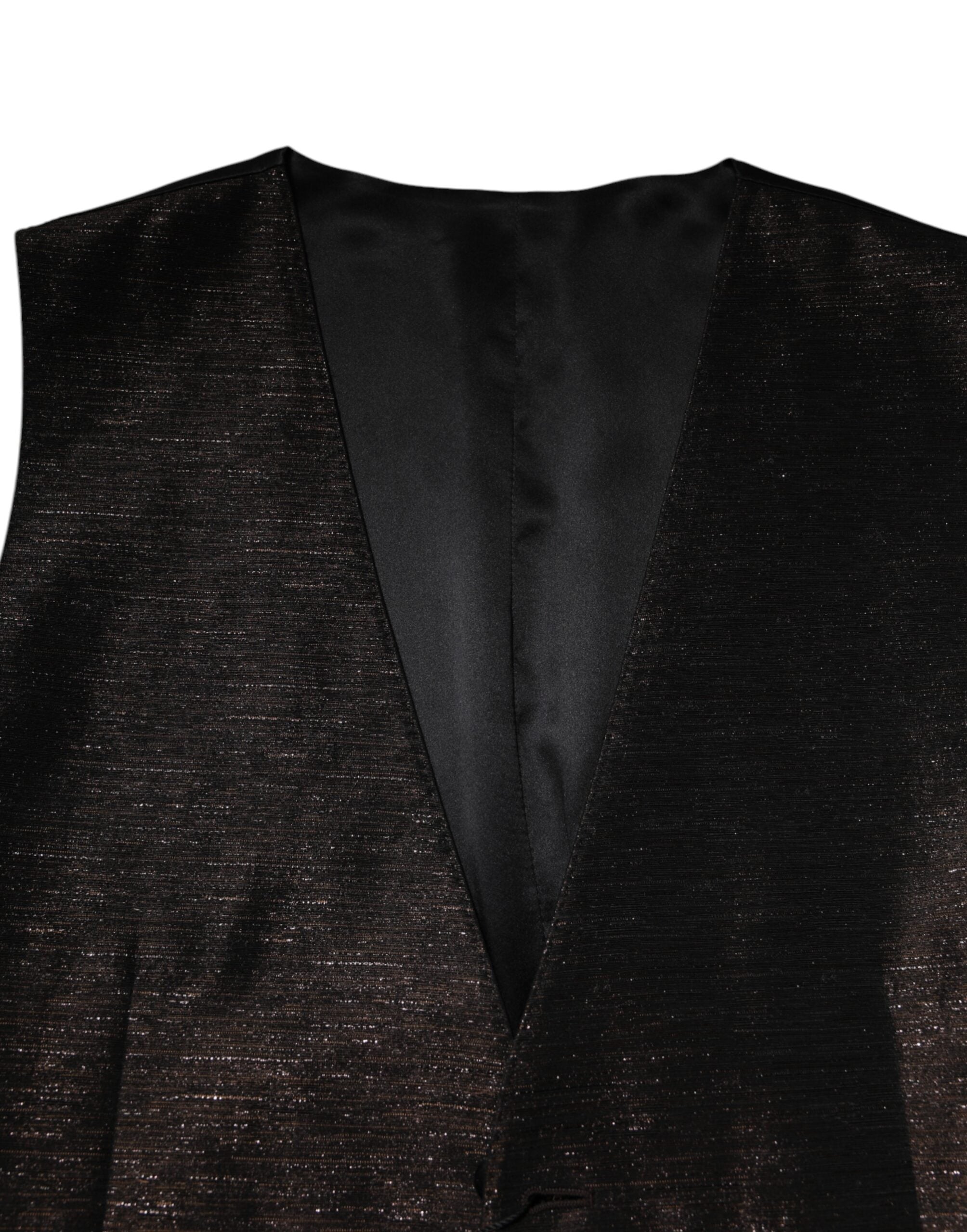 Dark Brown Dress Formal Men Waistcoat Vest - ventzia