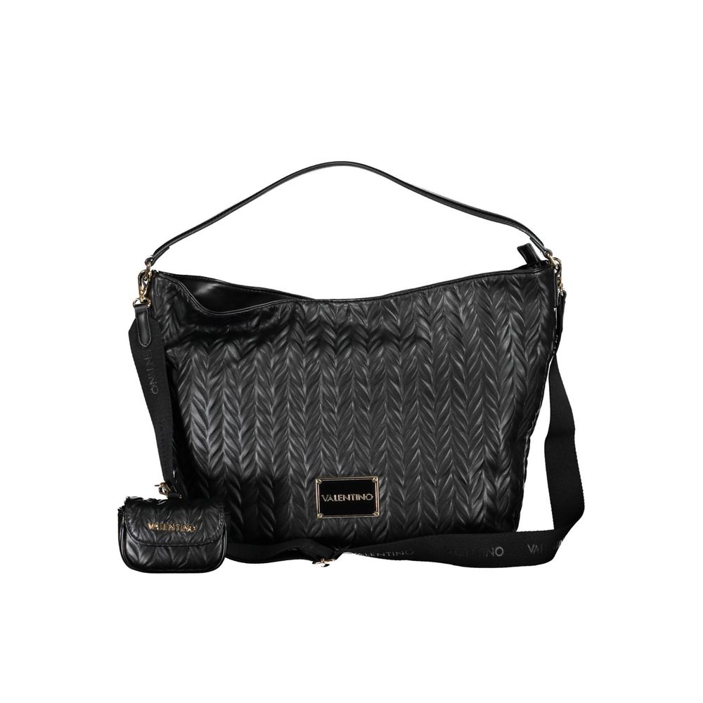 Bianco Polyurethane Women Handbag - ventzia