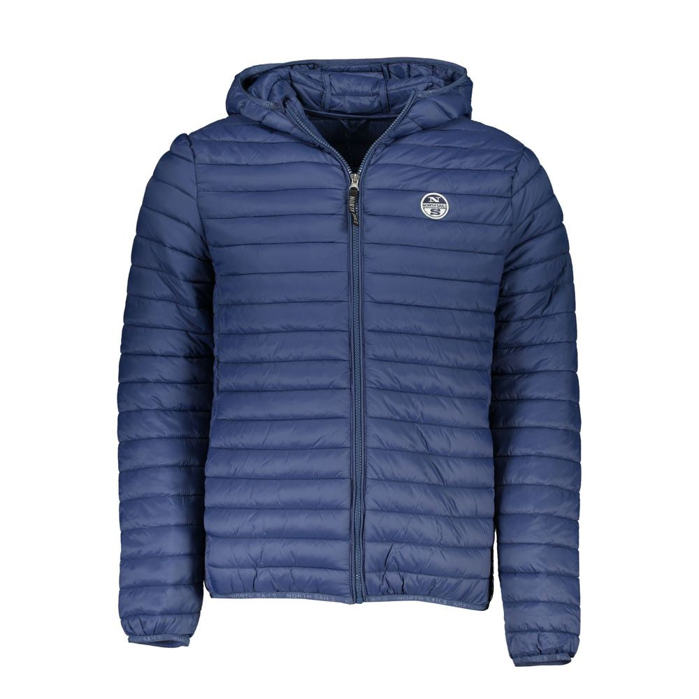 Blu Poliammide Man Jacket - ventzia