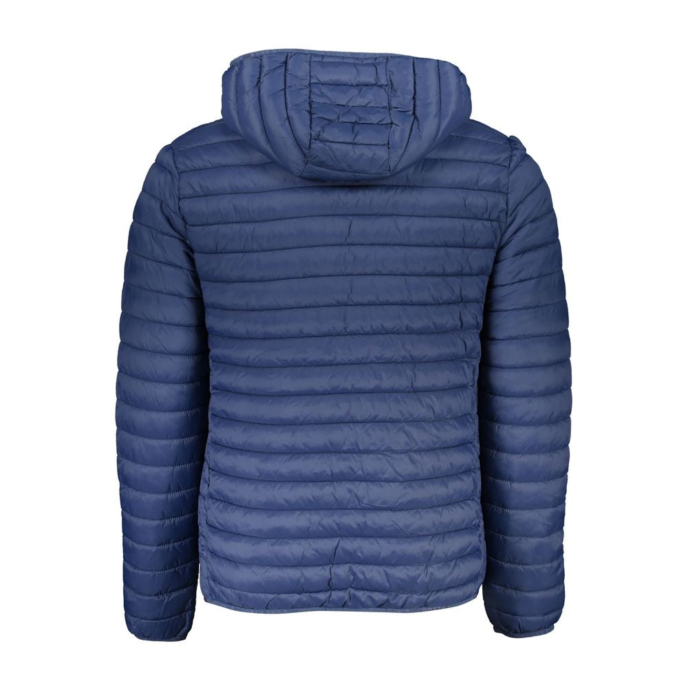 Blu Poliammide Man Jacket - ventzia