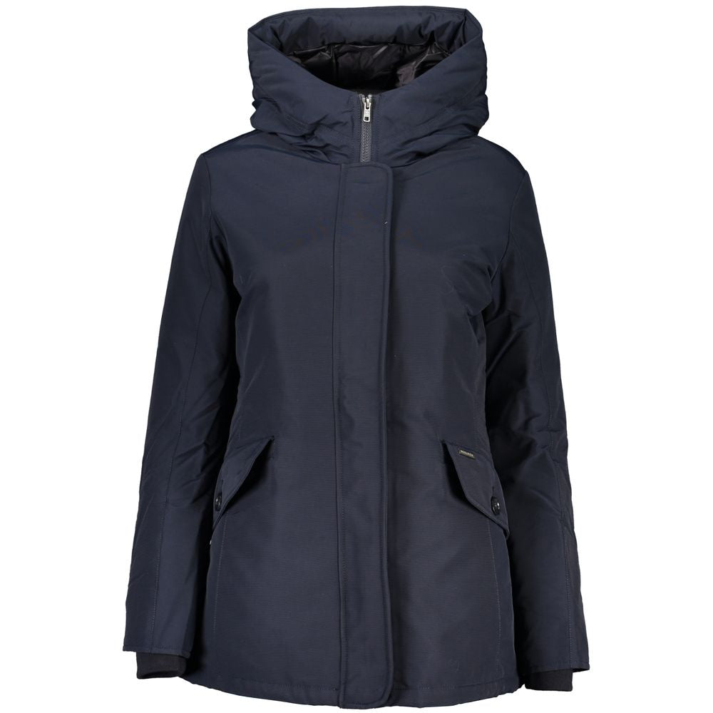 Blu Cotton Women's Jacket - ventzia