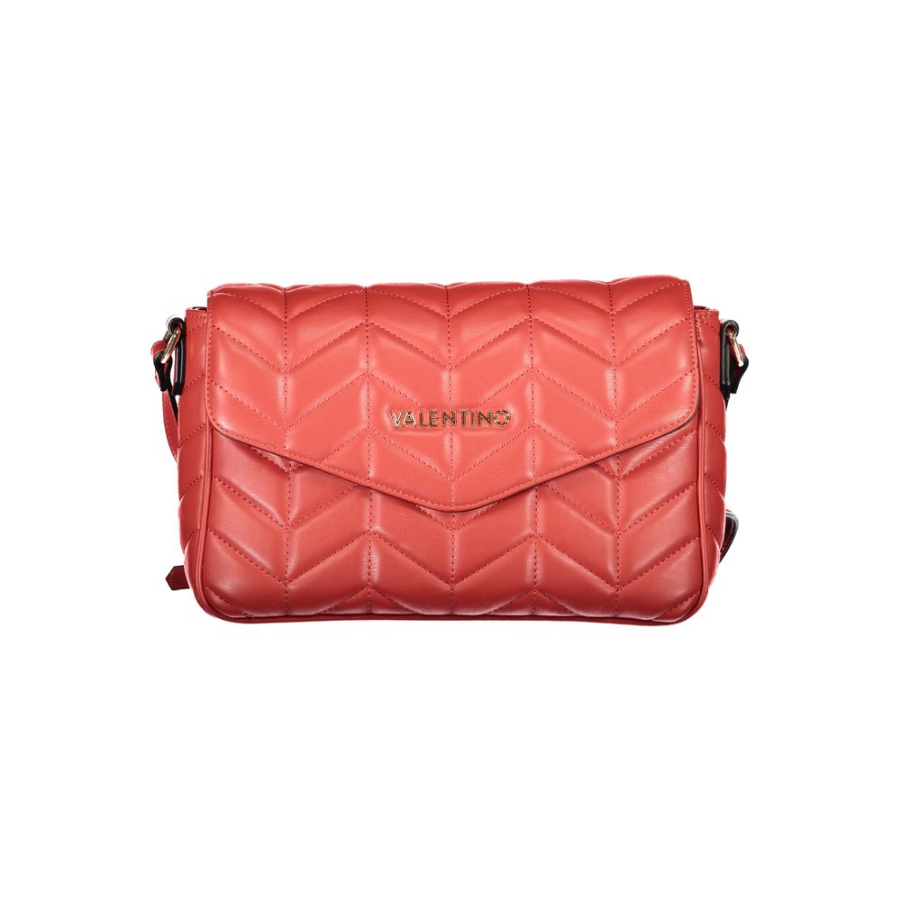 Rosso Poliuretano Women Shoulder Bag - ventzia