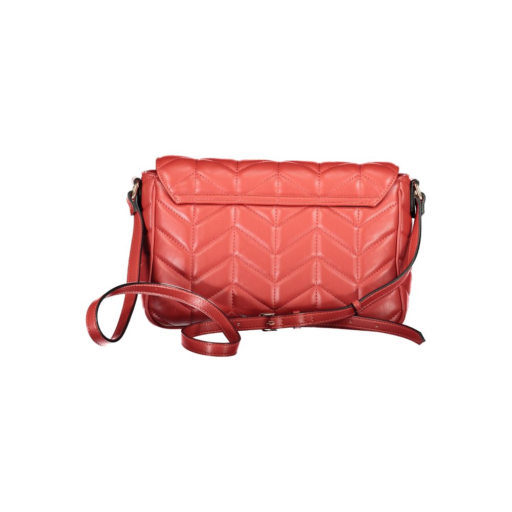 Rosso Poliuretano Women Shoulder Bag - ventzia