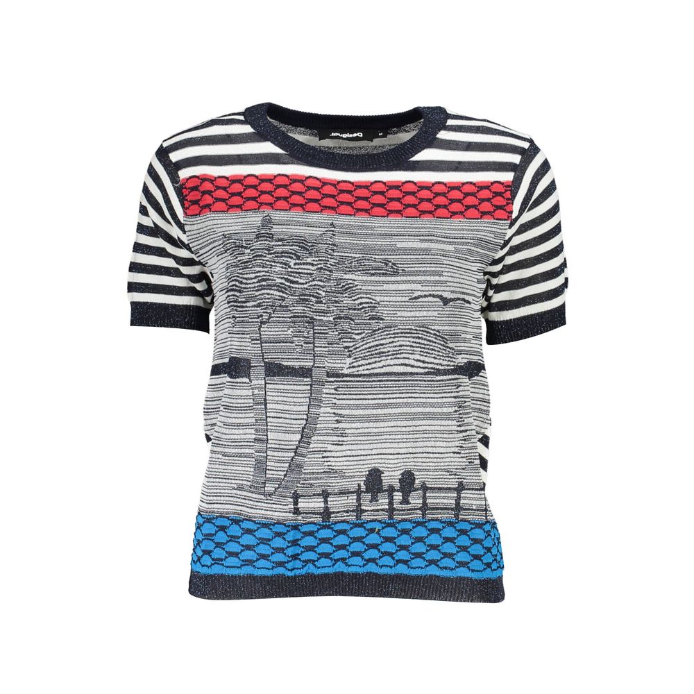 Blu Cotton Women Shirt - ventzia