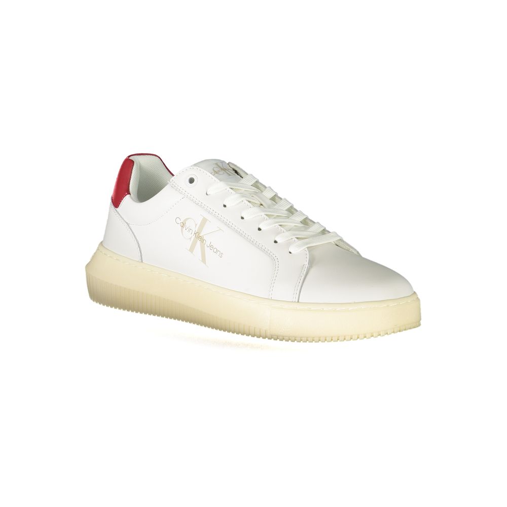 Bianco Leather Men's Sneaker - ventzia