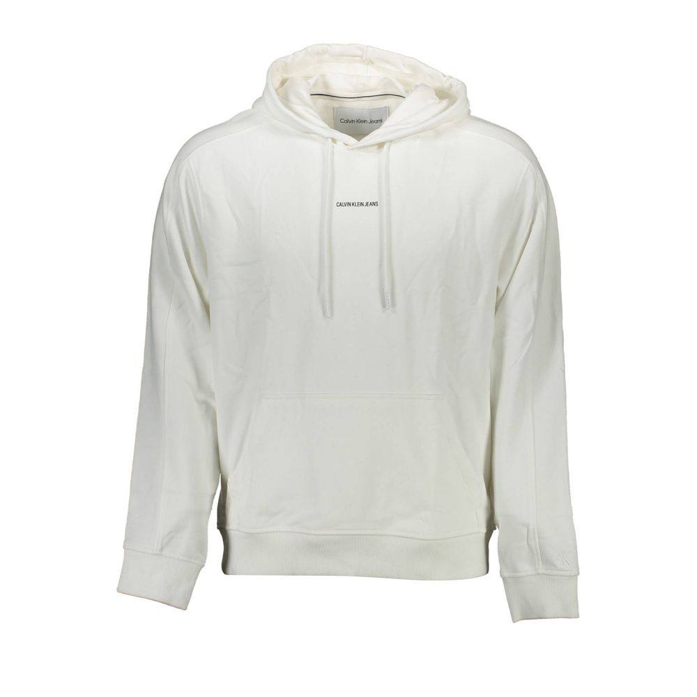 White Cotton Men Sweater - ventzia