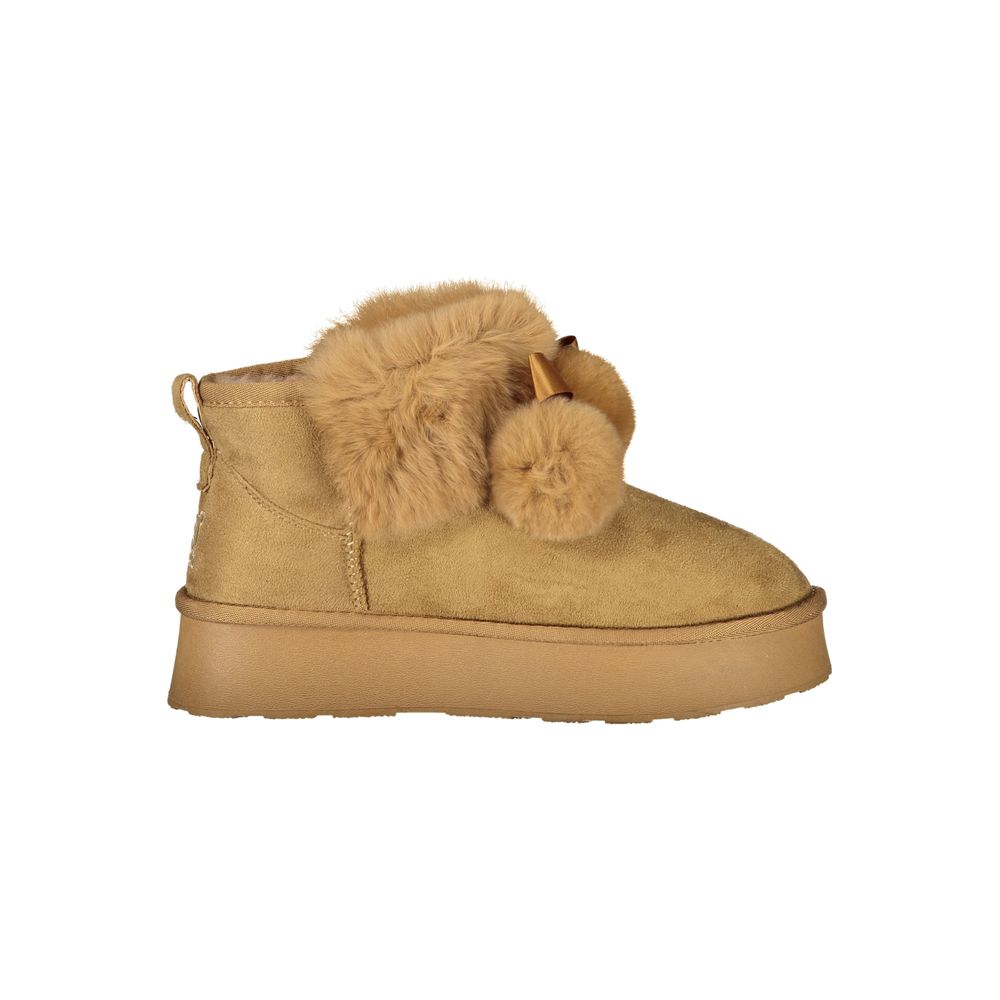 Marrone Polyester Women Stivaletto - ventzia