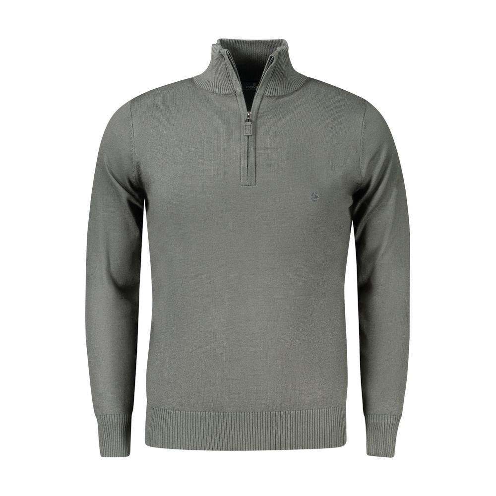 Green Viscose Men Sweater - ventzia