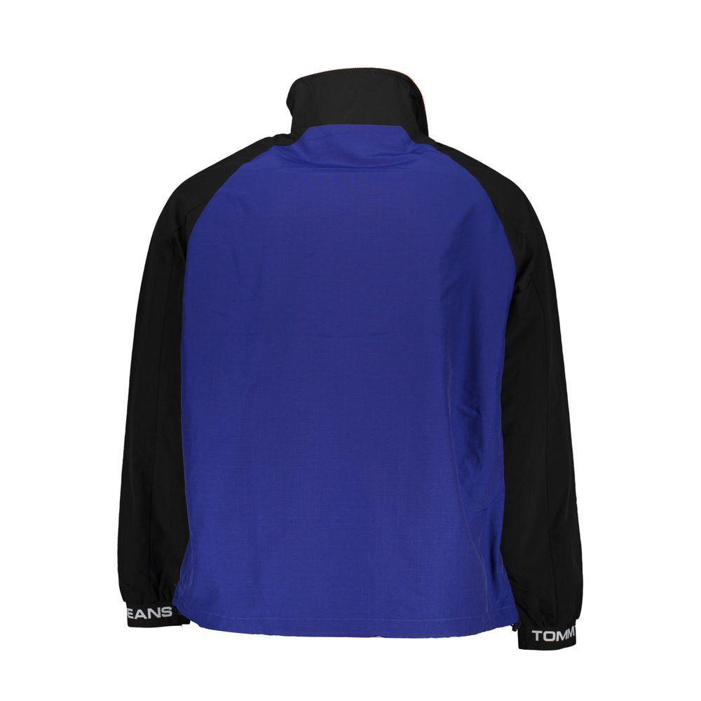 Blu Polyamide Men's Jacket - ventzia