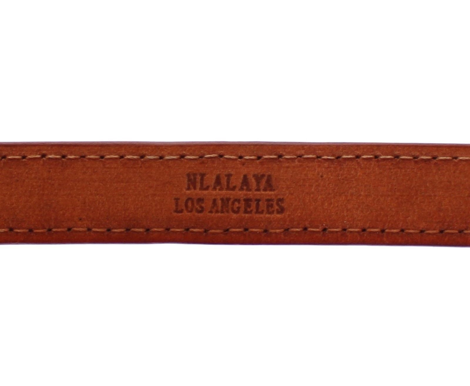 Chic Snakeskin Leather & Gold Cuff Bracelet - ventzia