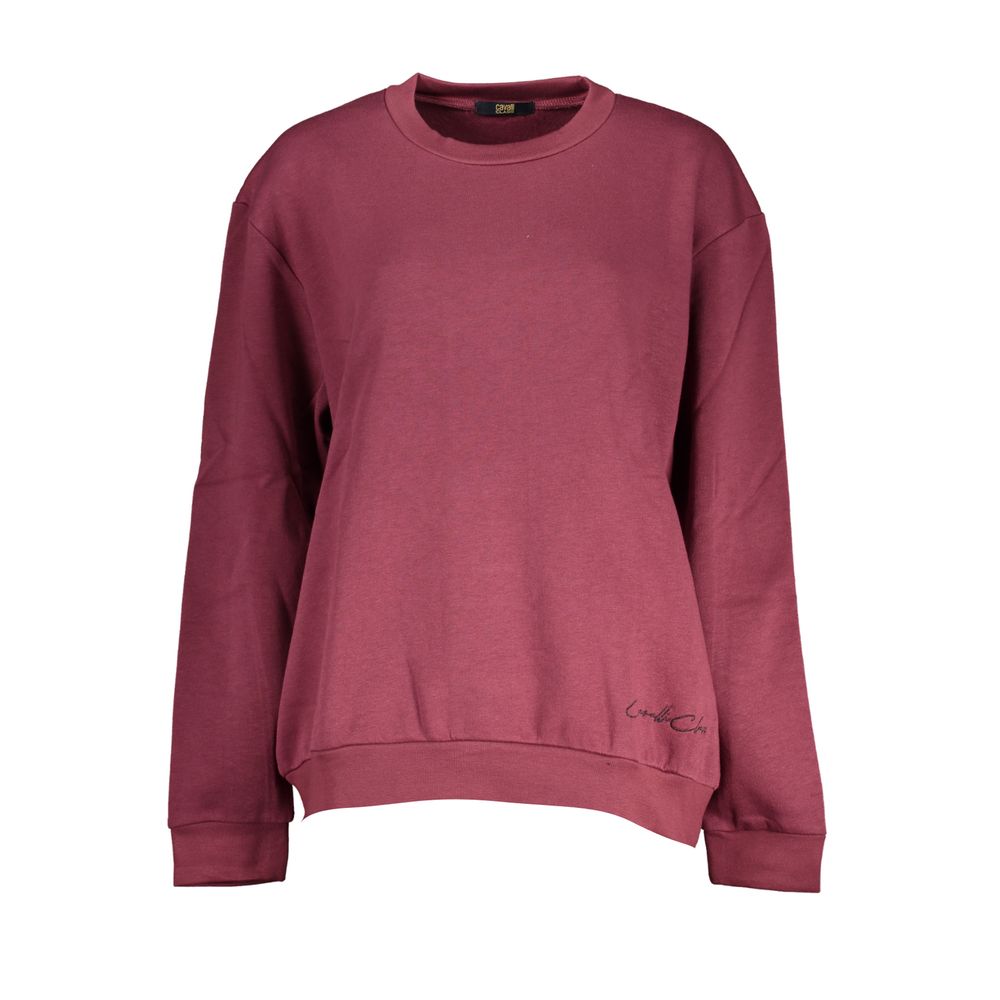Purple Cotton Women Sweater - ventzia