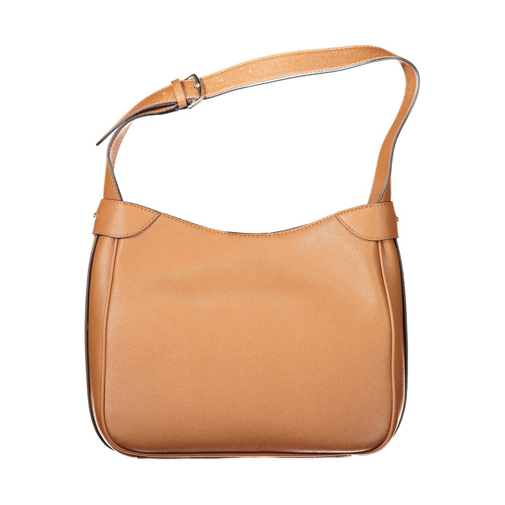 Marrone Poliuretano Women Handbag - ventzia