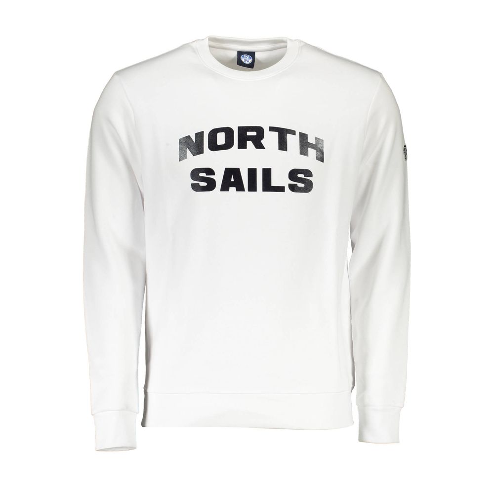 Bianco Cotton Men Sweatshirt - ventzia