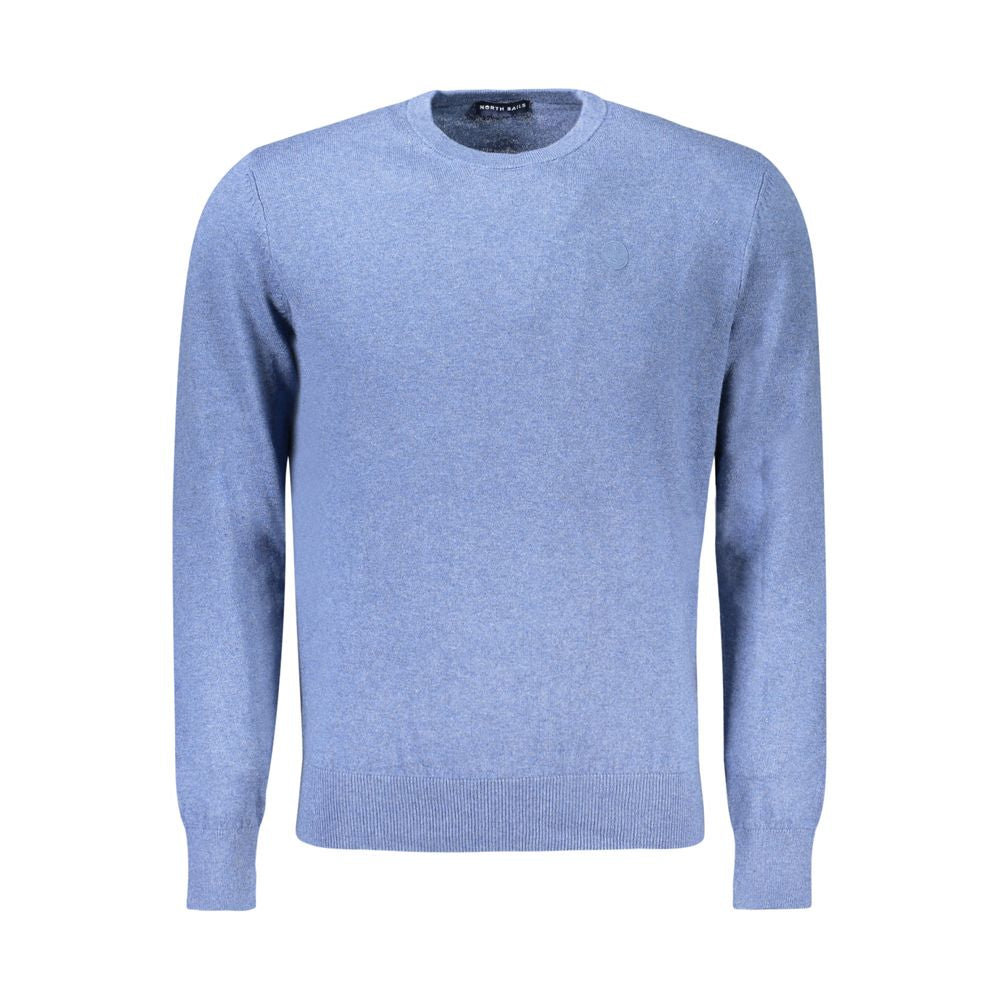 Blu Cotton Men Sweater - ventzia