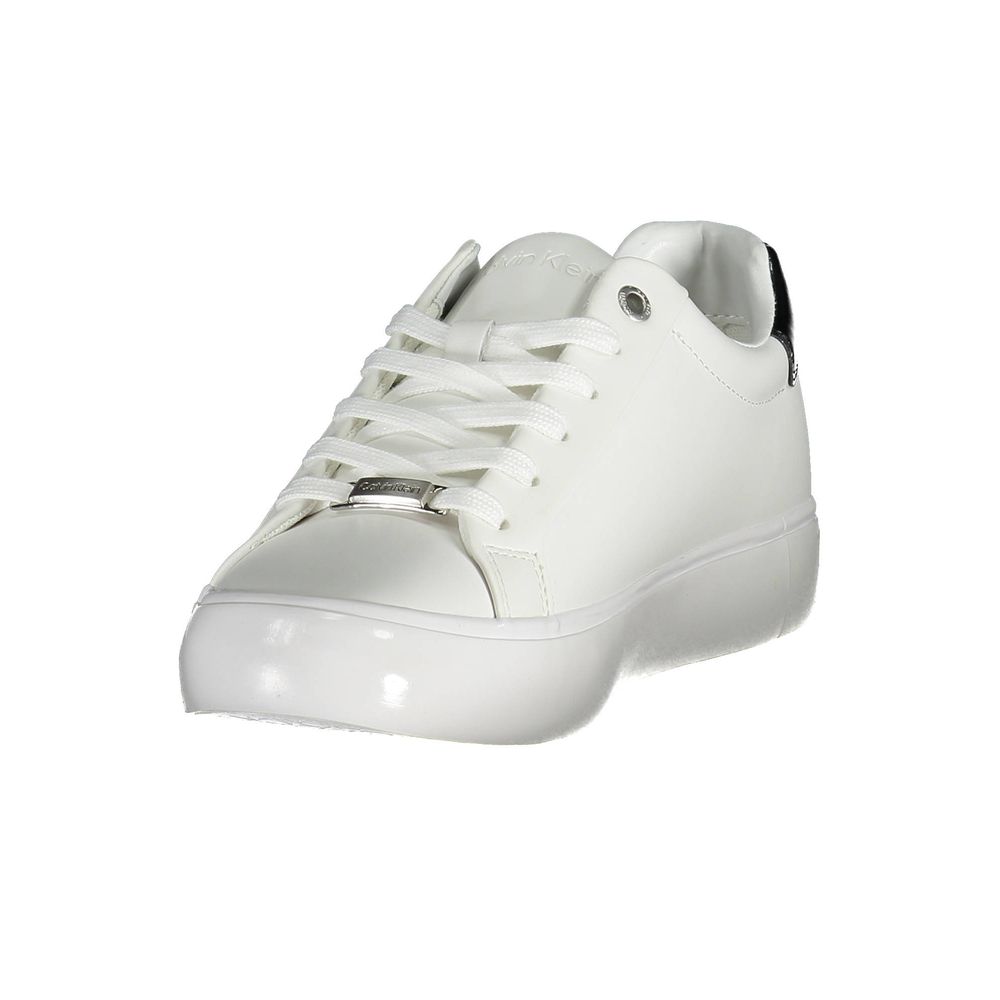 Bianco Pelle Women Sneaker - ventzia