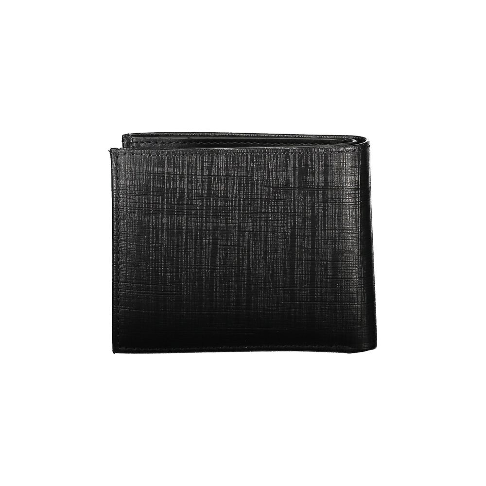 Elegant Dual Compartment Leather Wallet - ventzia