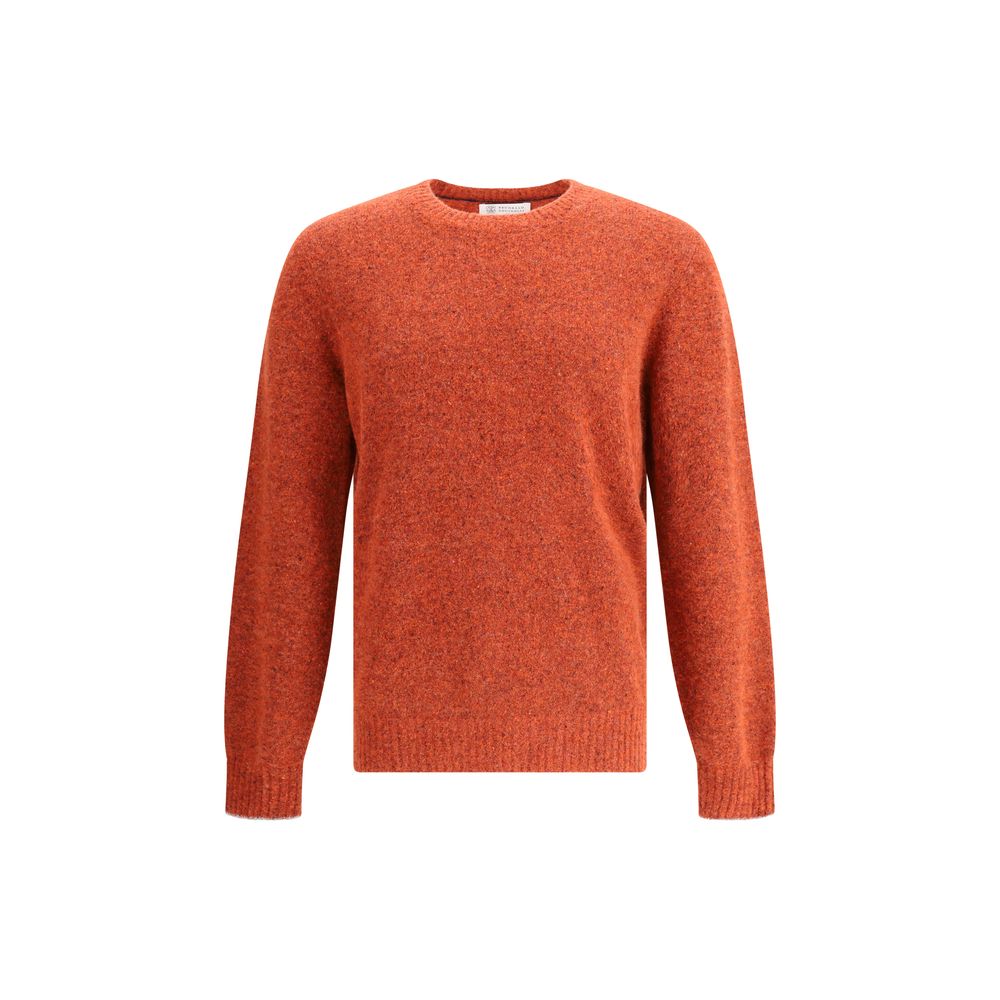 Orange Alpaca Vicugna Pacos Sweatshirt - ventzia