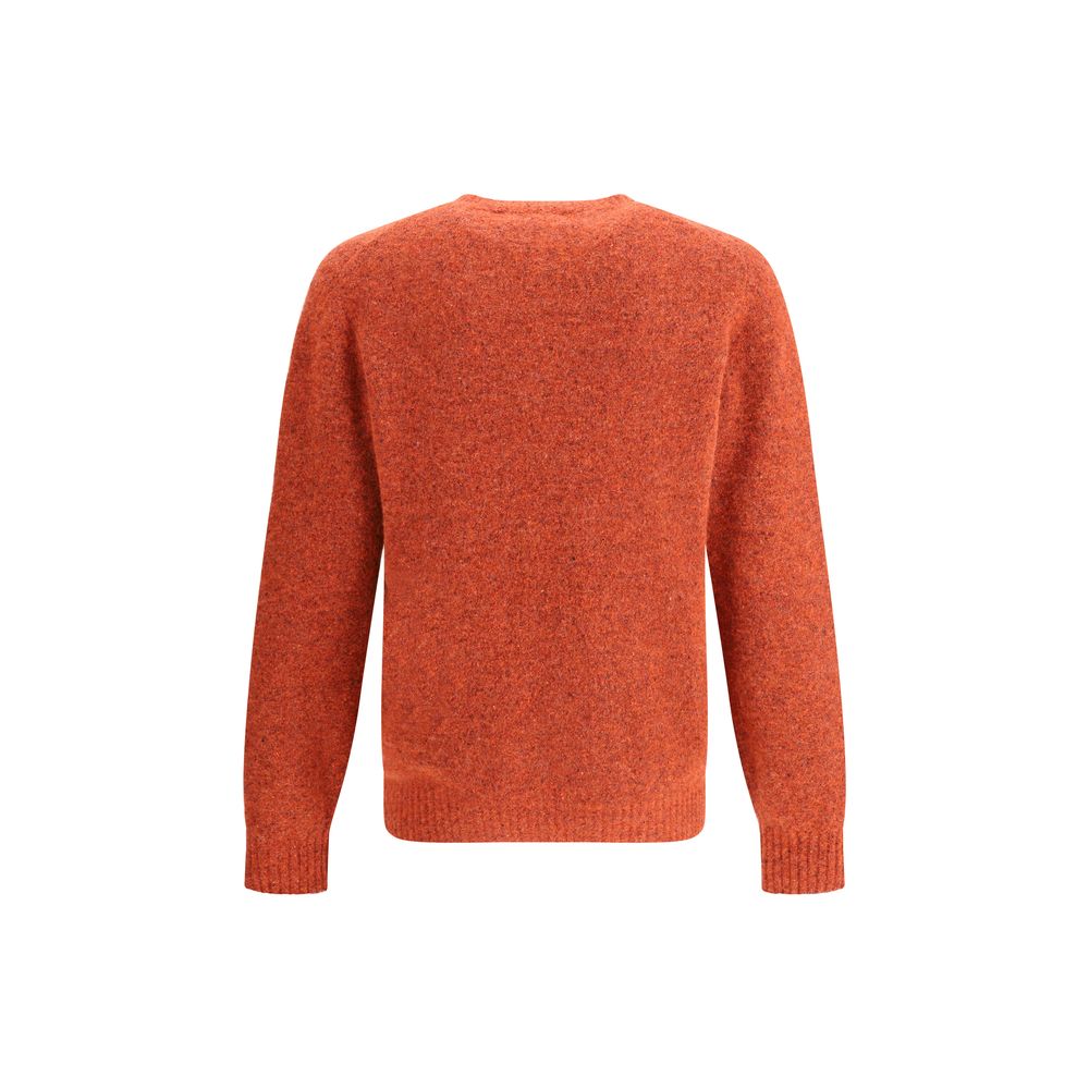 Orange Alpaca Vicugna Pacos Sweatshirt - ventzia