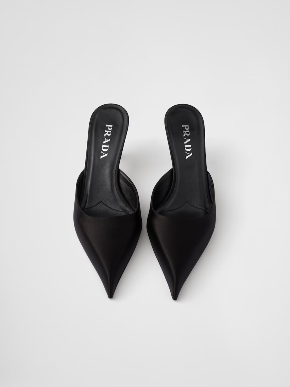 Black Satin Sabot - ventzia