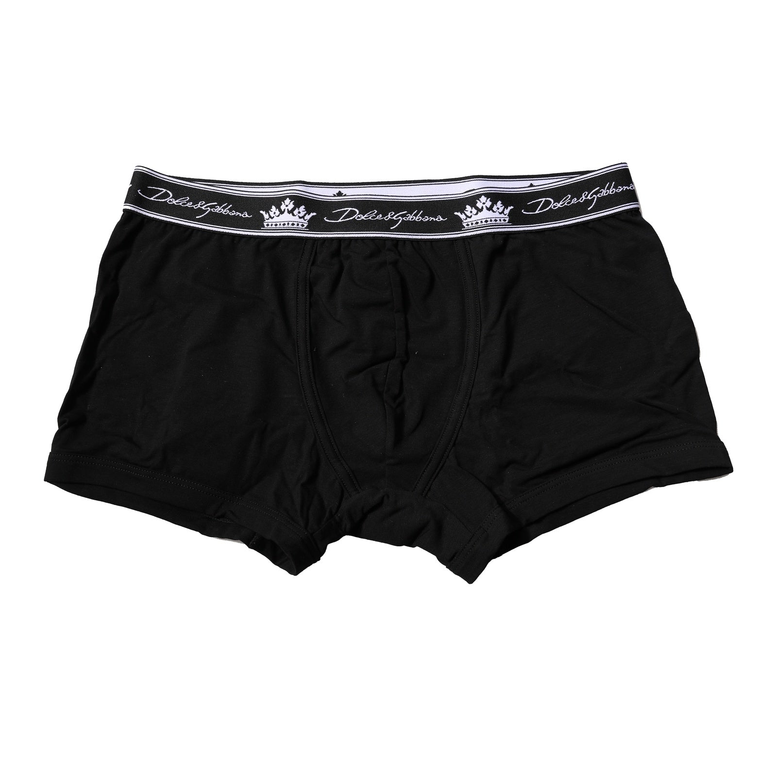 Black Cotton Stretch Regular Boxer Underwear - ventzia