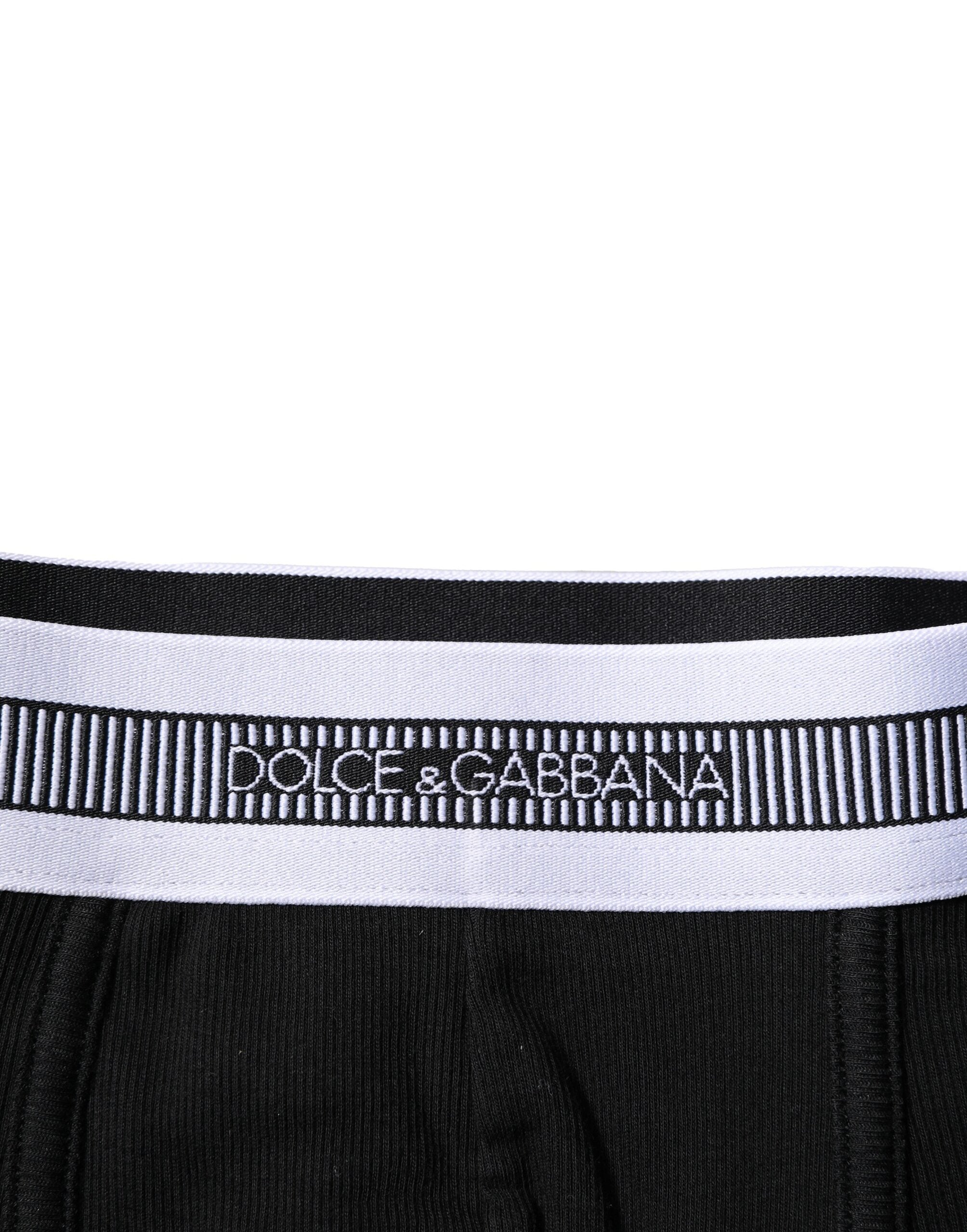 Black Cotton Stretch Regular Boxer Underwear - ventzia