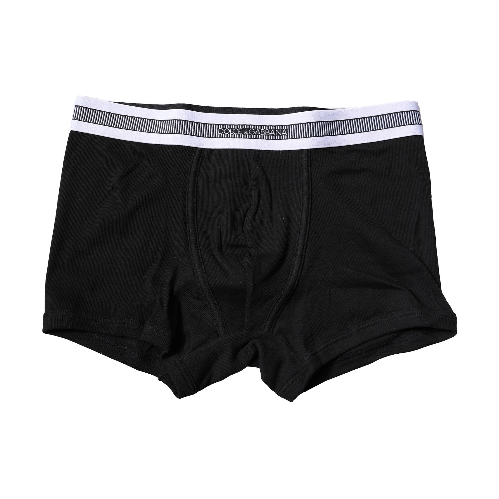 Black Cotton Stretch Regular Boxer Underwear - ventzia