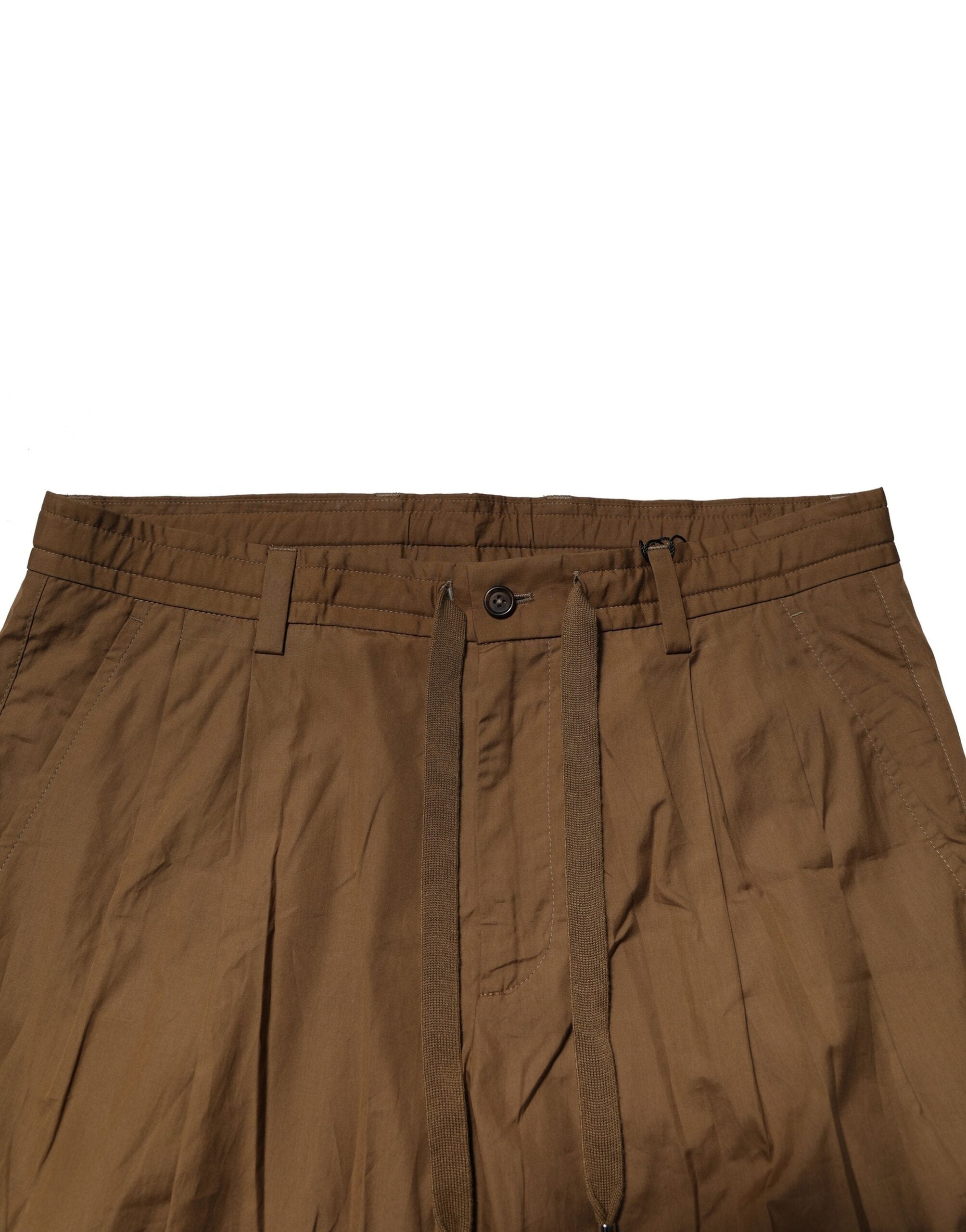 Brown Cotton Chino Mid Waist Men Pants - ventzia