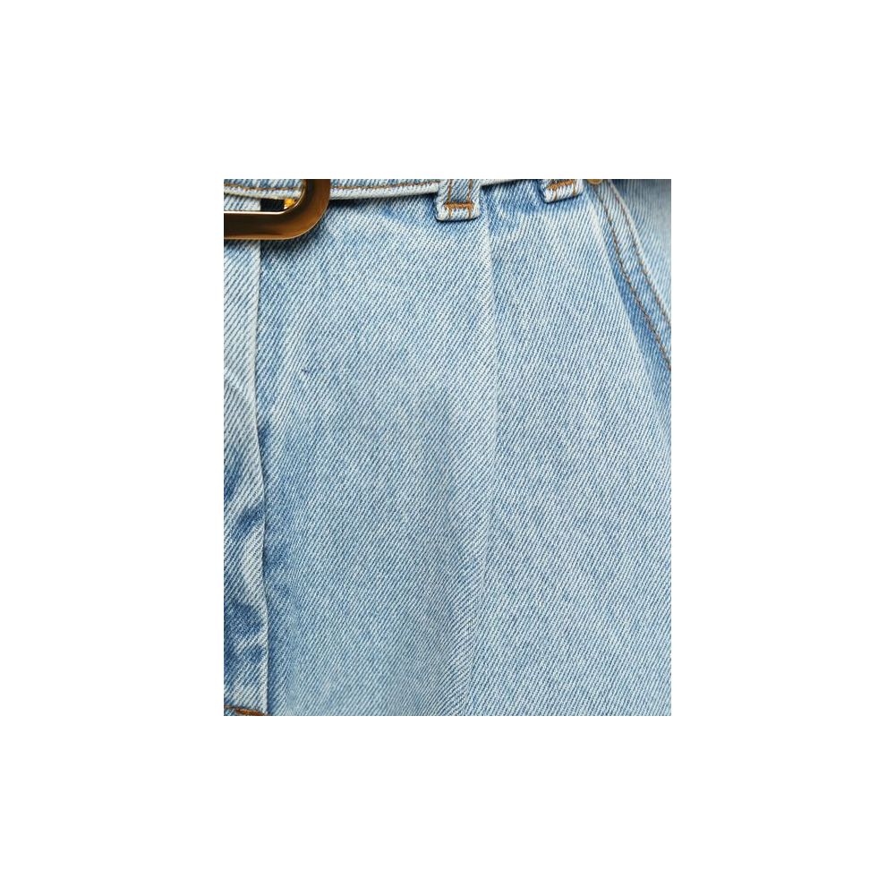 Blue Cotton Short - ventzia