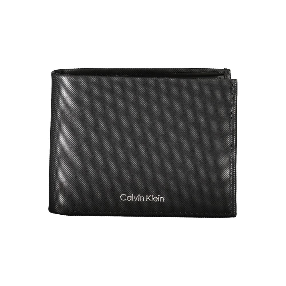 Elegant Black Leather Wallet with RFID Blocking - ventzia