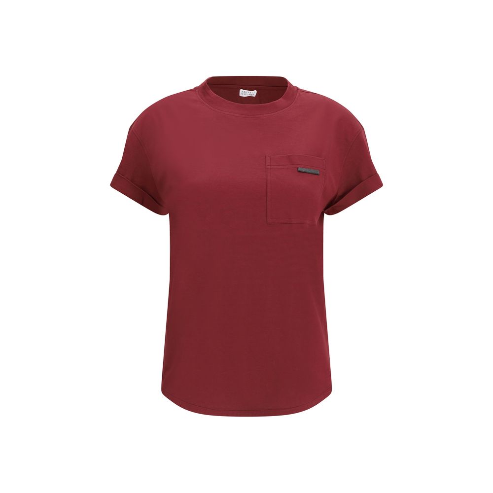 Bordeaux Cotton T-Shirt