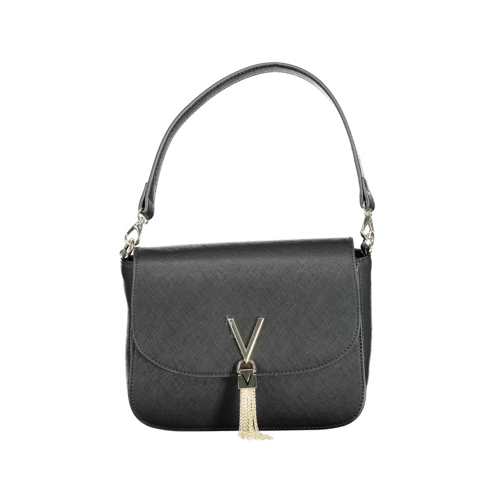 Nero Polyurethane Women Handbag - ventzia